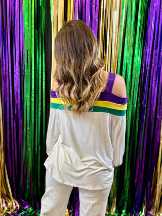 MG Cold Shoulder Top