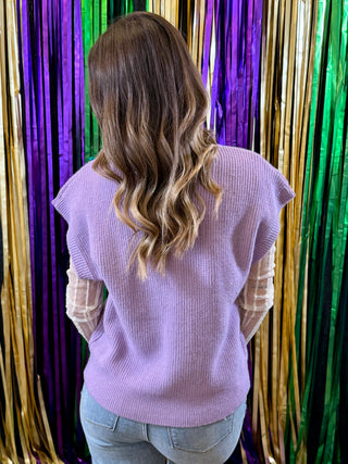 MG Ribbon Bow Sweater Top