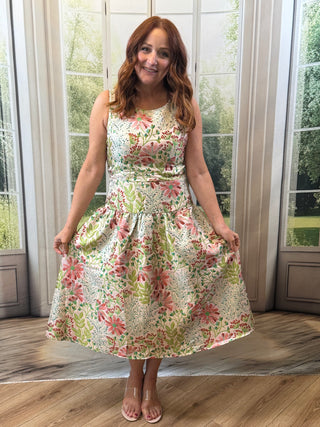 Garden Gala Midi Dress