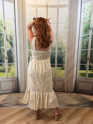 Hayden Vintage Cream Dress