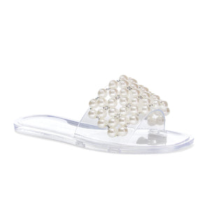 Chinese Laundry Bryer PVC-Pearl Clear
