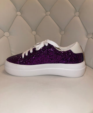 HeyGirl by Corkys Glaring Purple Chunky Glitter