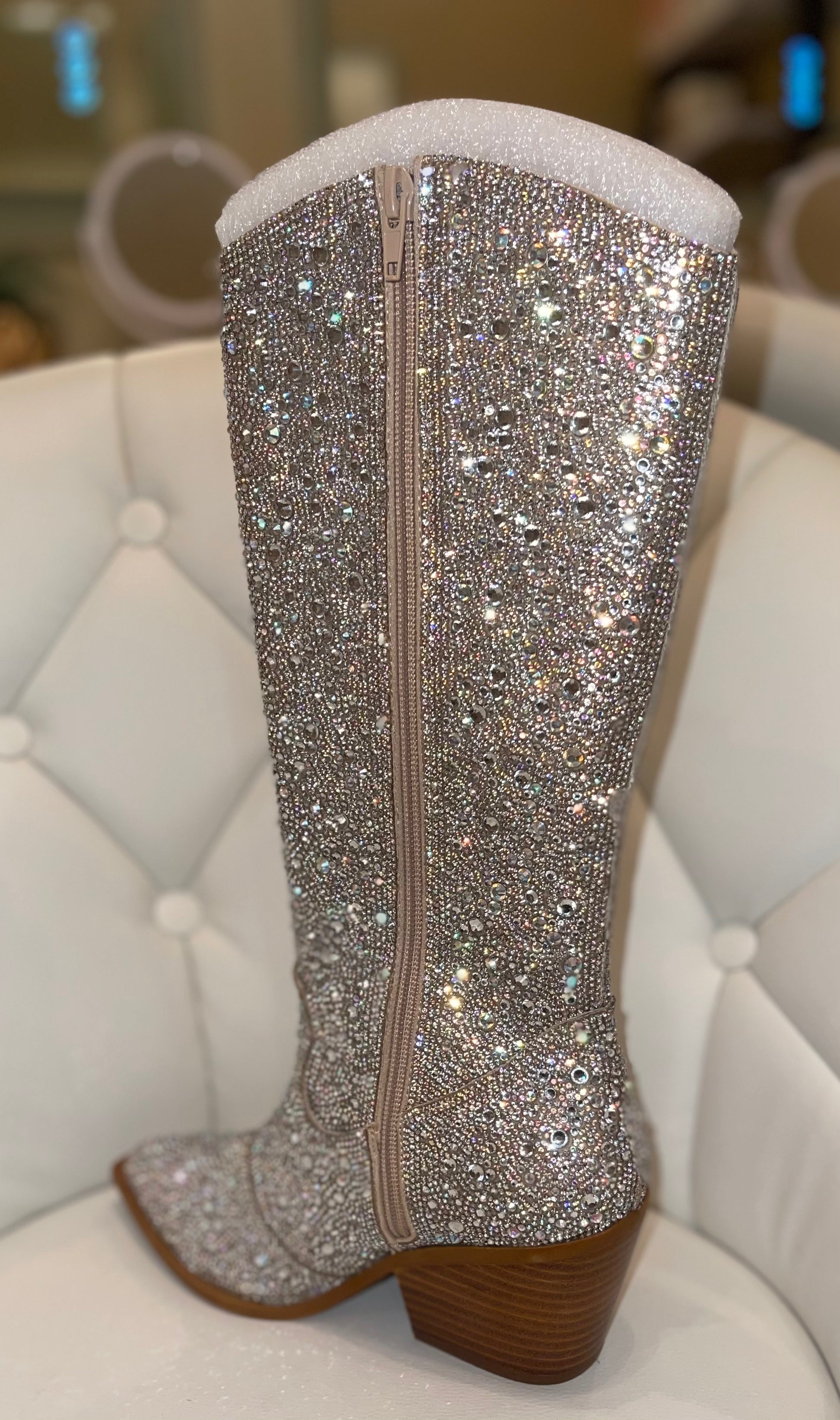 HeyGirl by Corkys Glitzy Clear Rhinestones