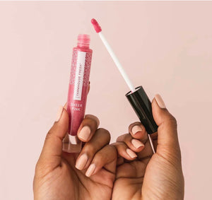 FHF Vitamin Glaze Sheer Pink Oil Infused Lip Gloss