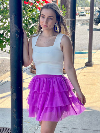 Purple Skirt