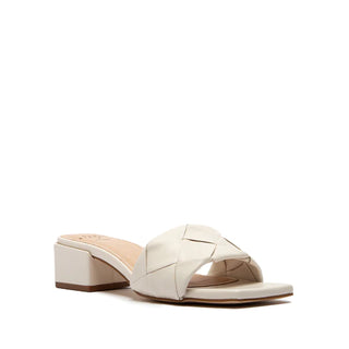 One Planet By Qupid Off White Recycled PU