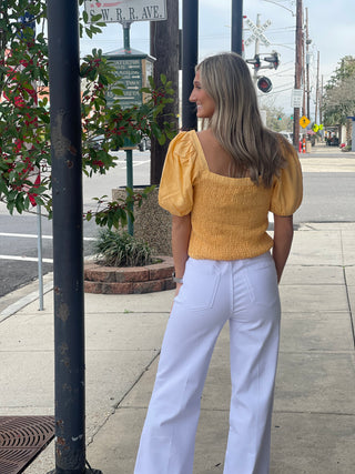 Peighton Creamsicle Top