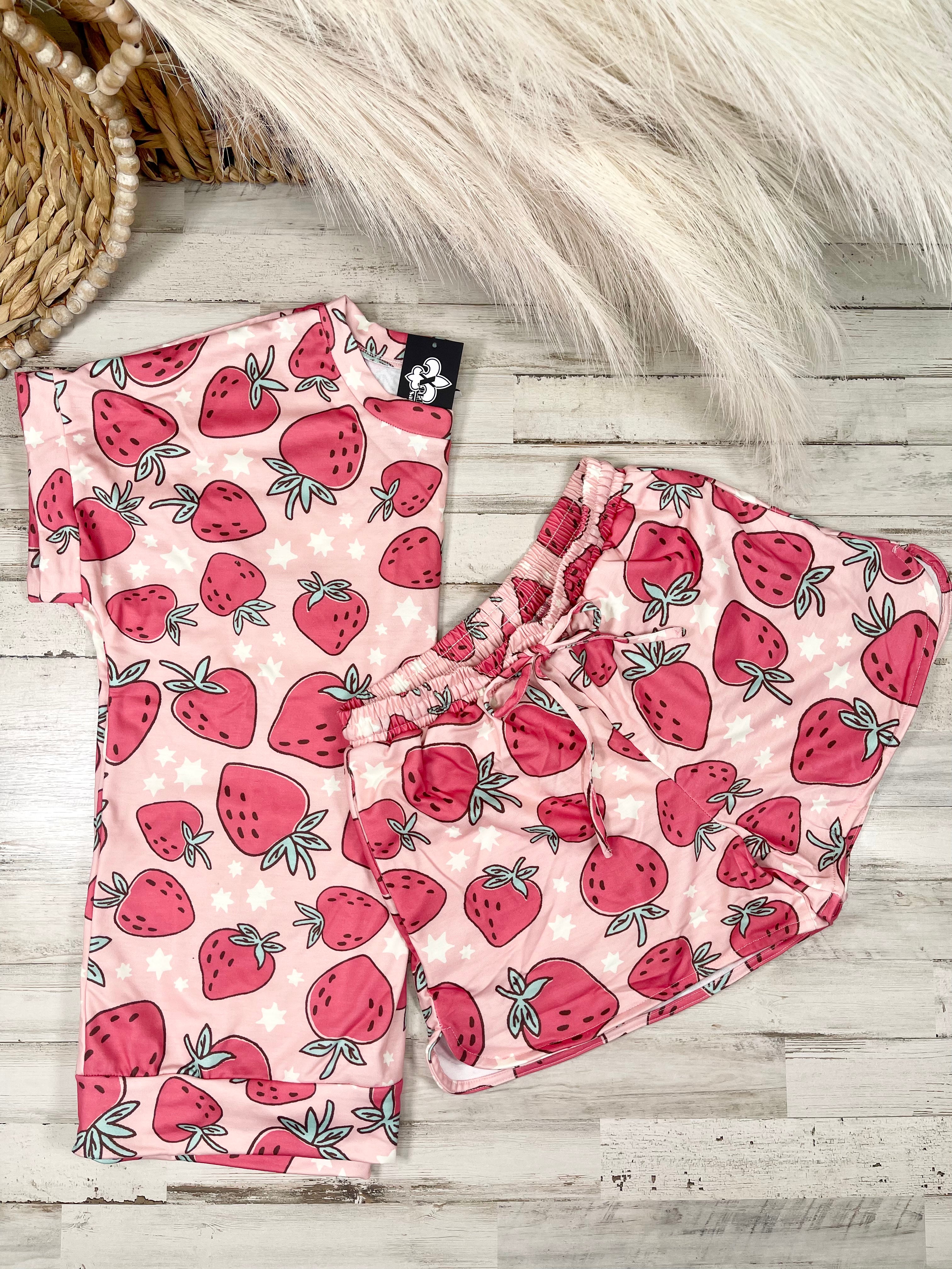 Strawberry Lounge Top