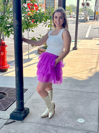 Purple Skirt