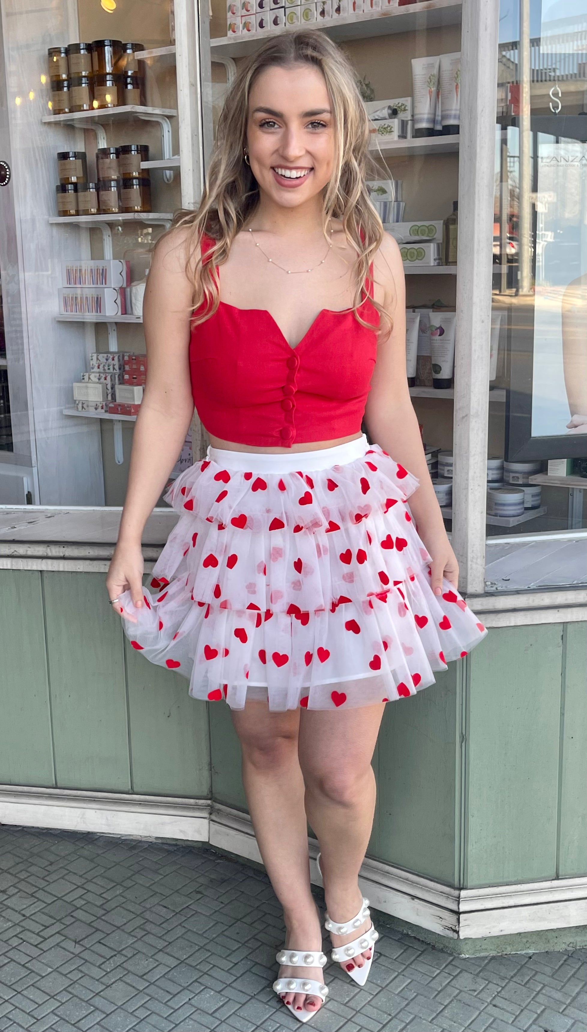 Heart skirt shop