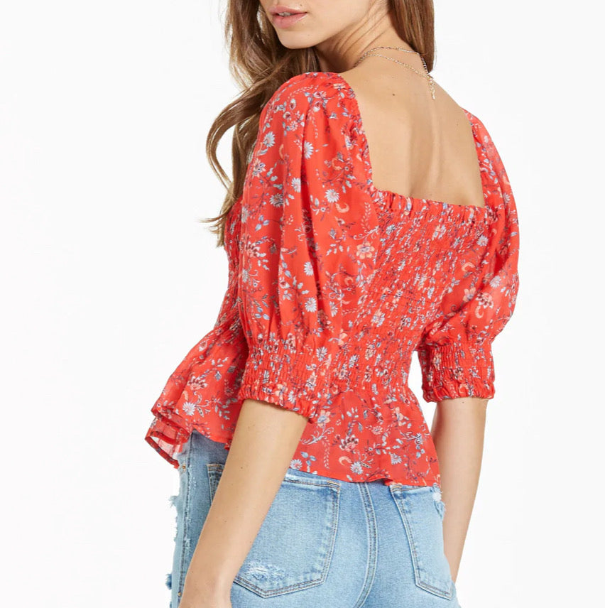 Frida Trailing Vines Top