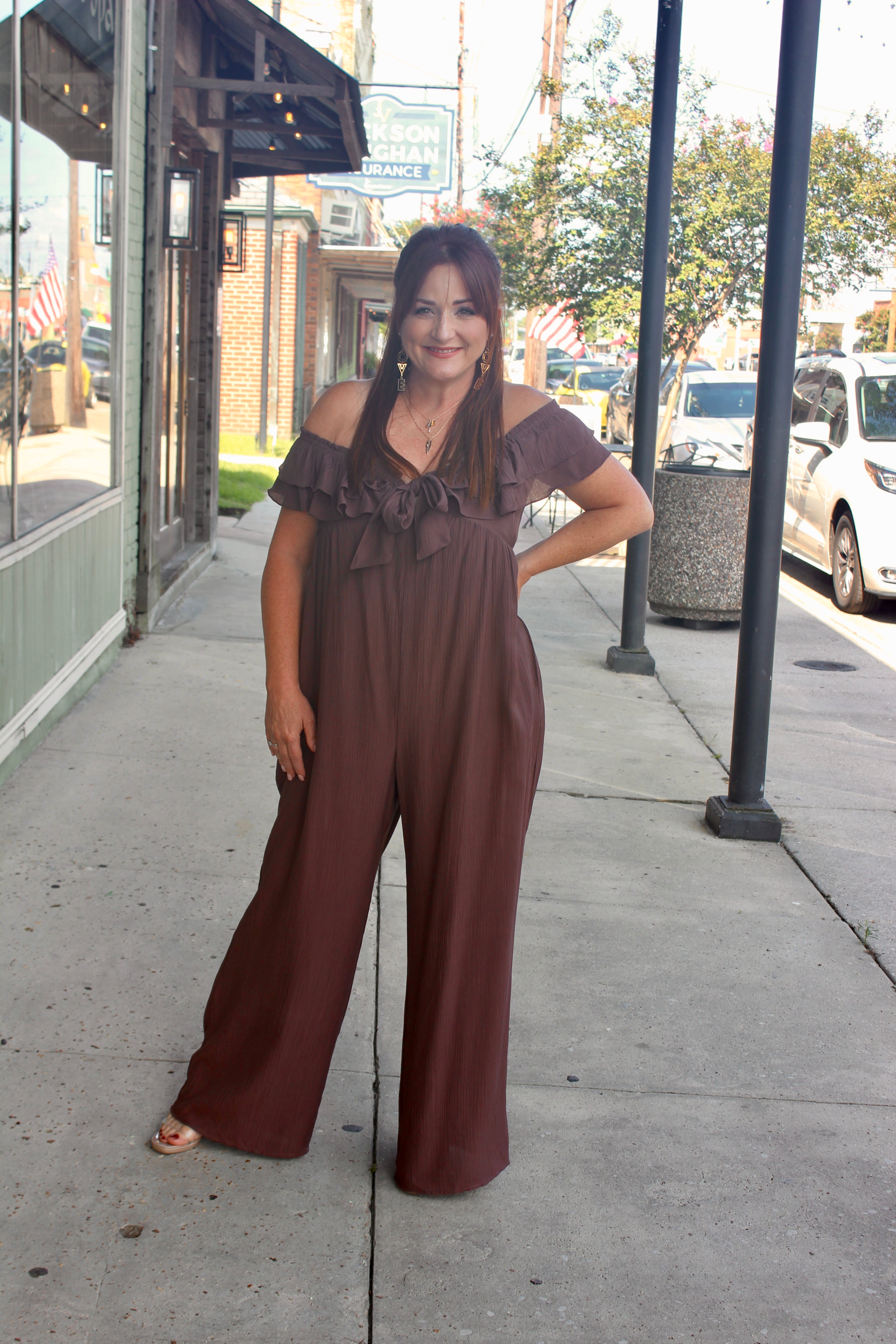 Dried Acai Jumpsuit